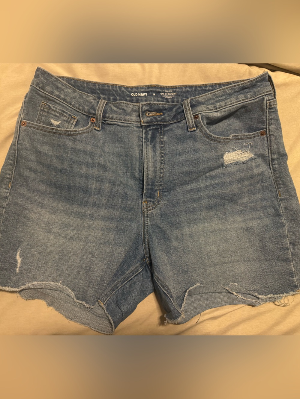Old Navy OG Straight Denim Shorts